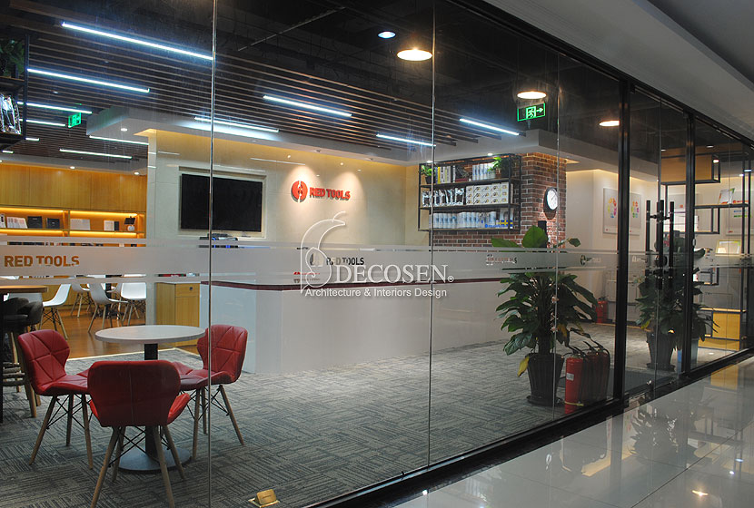 Red Tools Technology Office & Exhibition Design-7